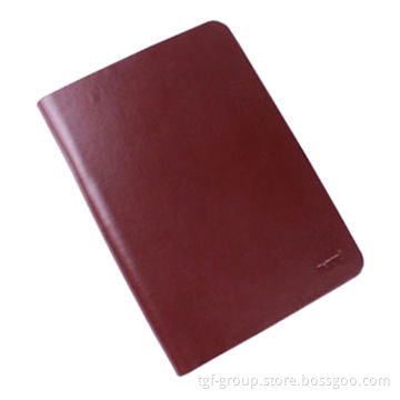 Simple and Retro Style Leather Case for iPad Mini with Smart Cover